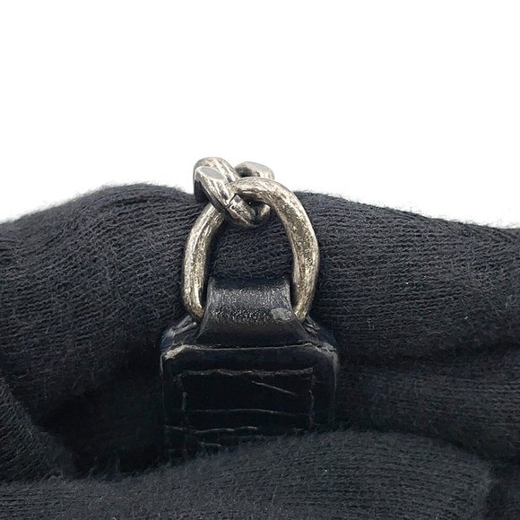 SAINT LAURENT Black Leather Shoulder Bag - Picture 11 of 16